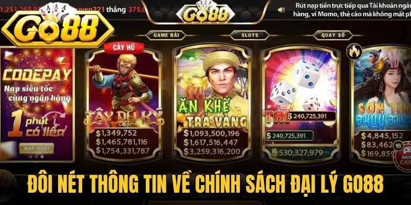 Đôi nét thông tin về chính sách đại lý Go88