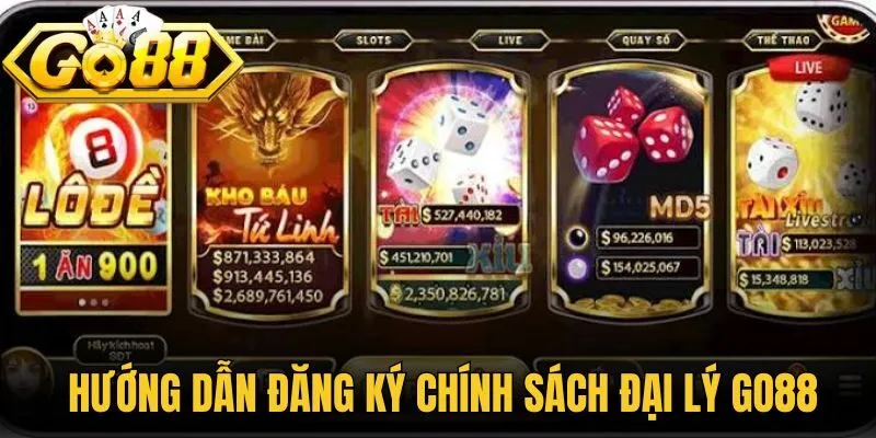 Từng bước hướng dẫn đăng ký chính sách đại lý Go88