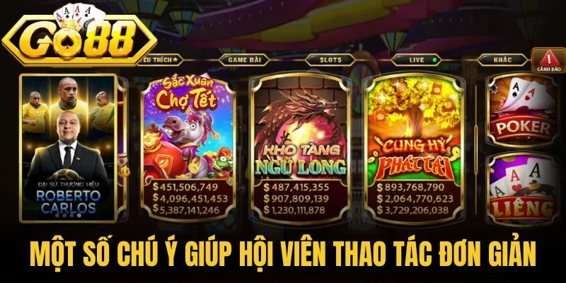 Những lưu ý để hội viên không mắc phải sai lầm khi đăng ký Go88