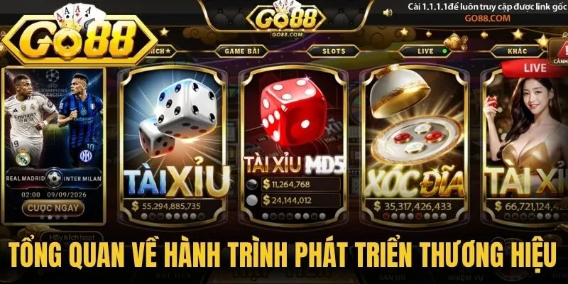 Tổng quan về hành trình phát triển của thương hiệu