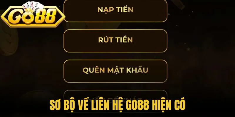 Sơ bộ về thông tin về liên hệ Go88 hiện có