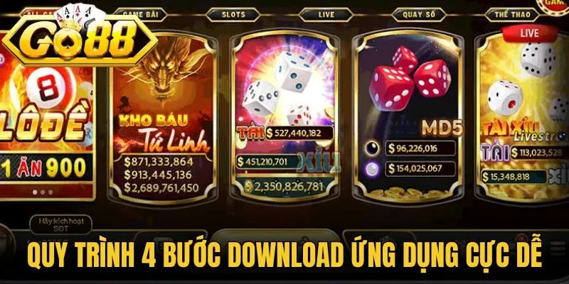 Quy trình 4 bước download ứng dụng cực dễ